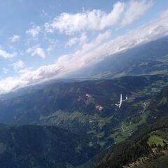 Flugwegposition um 13:22:20: Aufgenommen in der Nähe von Großsölk, 8961, Österreich in 2165 Meter